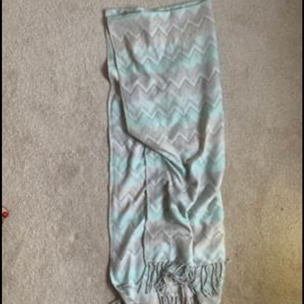 Pastel Chevron Scarf